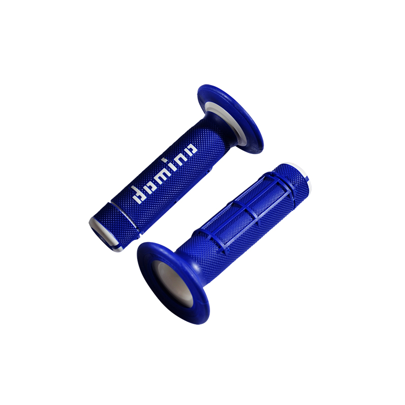 REVETEMENT/POIGNEE DOMINO A020 CROSS DOUBLE DENSITE BLEU/BLANC (PR) 118MM