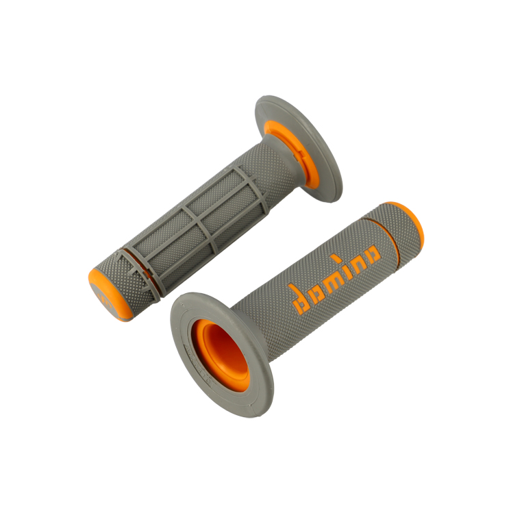 REVETEMENT/POIGNEE DOMINO A020 CROSS DOUBLE DENSITE GRIS/ORANGE (PR) 118MM