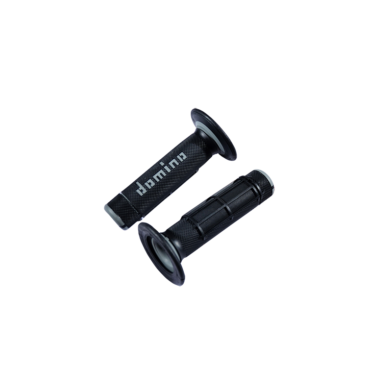 REVETEMENT/POIGNEE DOMINO A020 CROSS DOUBLE DENSITE NOIR/GRIS (PR) 118MM
