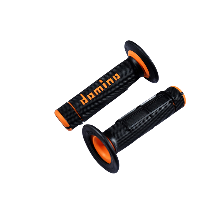 REVETEMENT/POIGNEE DOMINO A020 CROSS DOUBLE DENSITE NOIR/ORANGE (PR) 118MM