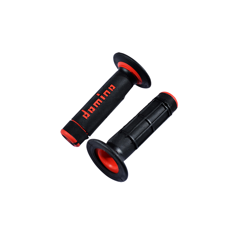 REVETEMENT/POIGNEE DOMINO A020 CROSS DOUBLE DENSITE NOIR/ROUGE (PR) 118MM