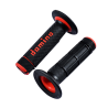 REVETEMENT/POIGNEE DOMINO A020 CROSS DOUBLE DENSITE NOIR/ROUGE (PR) 118MM