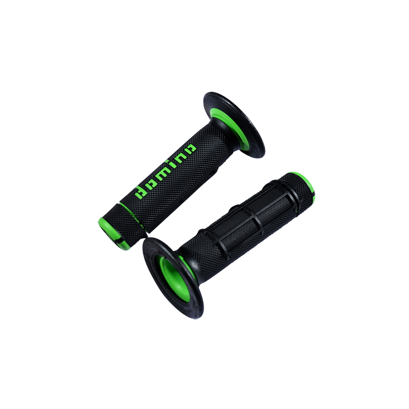 REVETEMENT/POIGNEE DOMINO A020 CROSS DOUBLE DENSITE NOIR/VERT (PR) 118MM