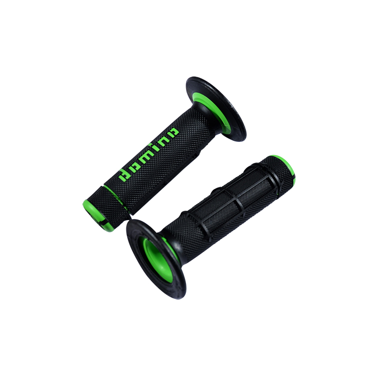 REVETEMENT/POIGNEE DOMINO A020 CROSS DOUBLE DENSITE NOIR/VERT (PR) 118MM