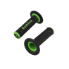 REVETEMENT/POIGNEE DOMINO A190 CROSS/ENDURO NOIR/VERT (PR) 120MM