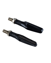 CLIGNOTANT TUN'R* SMOGG LED NOIR/TRANSPARENT (PR)