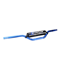 GUIDON MECABOITE DOPPLER CROSS-BAR ALU BLEU (L740 H 70) + MOUSSE