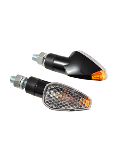 CLIGNOTANT TUN'R INDICATOR NOIR/TRANSPARENT A AMPOULE (PR) HOMOLOGUE CE