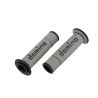 REVETEMENT/POIGNEE DOMINO A450 GRIS/ NOIR (PR) DEBOUCHE POUR EMBOUT GUIDON