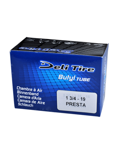 CHAMBRE A AIR CYCLO 18"/19" 2.00-2.25 X 18 - 1 3/4-2 X 19 DELI TIRE U229P VP