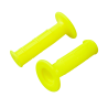 REVETEMENT/POIGNEE DOMINO JAUNE FLUO (PR) 118MM