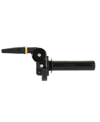 POIGNEE GAZ DOMINO CROSS/ENDURO/HR NOIR SANS REVETEMENT