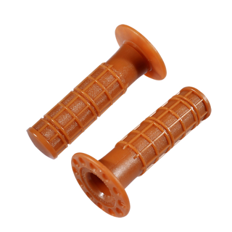 REVETEMENT/POIGNEE DOMINO VINTAGE /RETRO CROSS MARRON (PR) 120MM