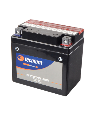 Batterie TECNIUM sans entretien avec pack acide - BTZ7S-BS 820695