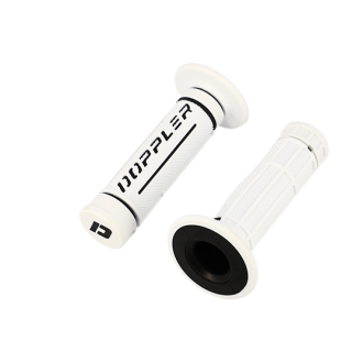 REVETEMENT/POIGNEE DOPPLER GRIP 3D BLANC/NOIR (PR)