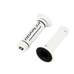 REVETEMENT/POIGNEE DOPPLER GRIP 3D BLANC/NOIR (PR)