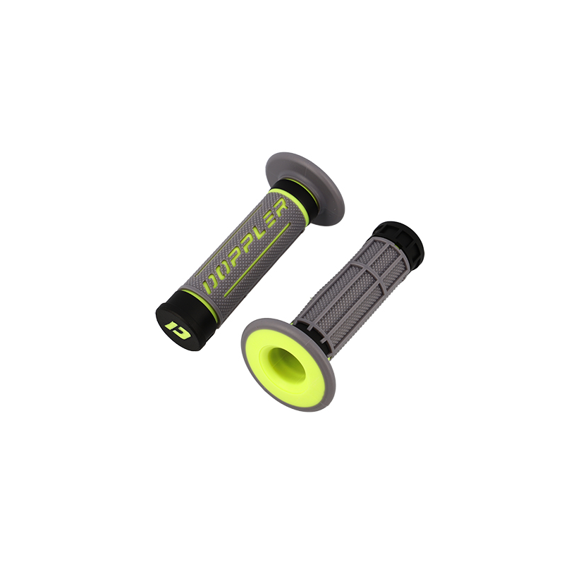 REVETEMENT/POIGNEE DOPPLER GRIP 3D GRIS/NOIR/JAUNE FLUO (PR)
