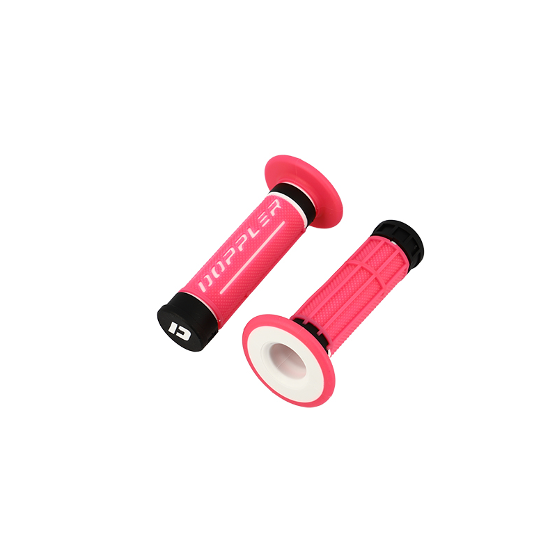 REVETEMENT/POIGNEE DOPPLER GRIP 3D ROSE/BLANC/NOIR (PR)