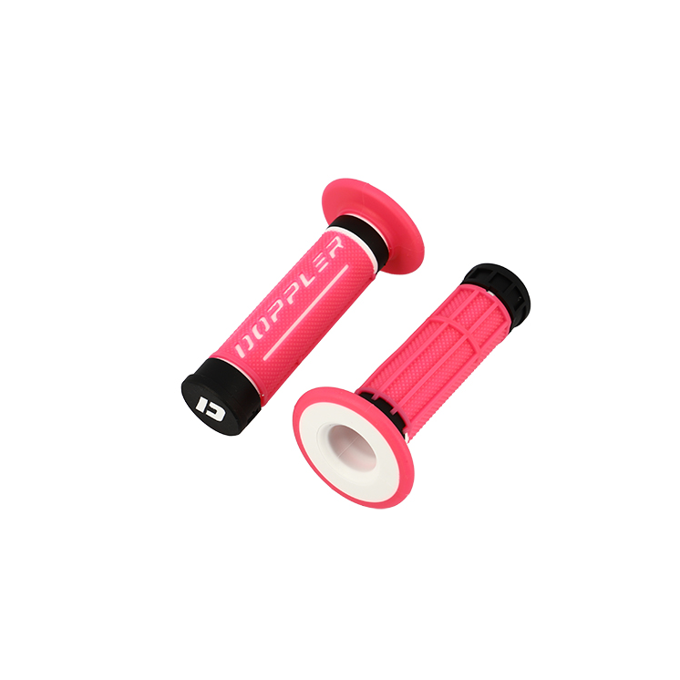 REVETEMENT/POIGNEE DOPPLER GRIP 3D ROSE/BLANC/NOIR (PR)