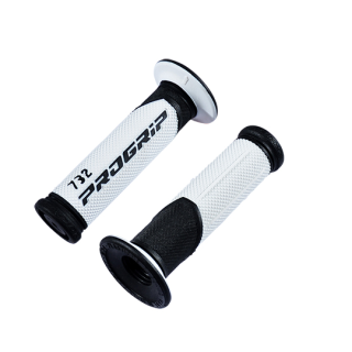 REVETEMENT/POIGNEE PROGRIP 732 BLANC/NOIR (PR) DOUBLE DENSITE 122MM