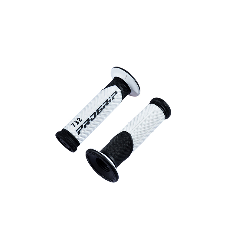 REVETEMENT/POIGNEE PROGRIP 732 BLANC/NOIR (PR) DOUBLE DENSITE 122MM