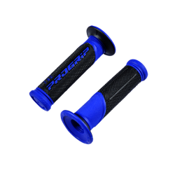 REVETEMENT/POIGNEE PROGRIP 732 BLEU/NOIR (PR) DOUBLE DENSITE 122MM