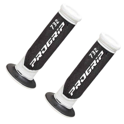 REVETEMENT/POIGNEE PROGRIP 732 NOIR/BLANC (PR) DOUBLE DENSITE 122MM