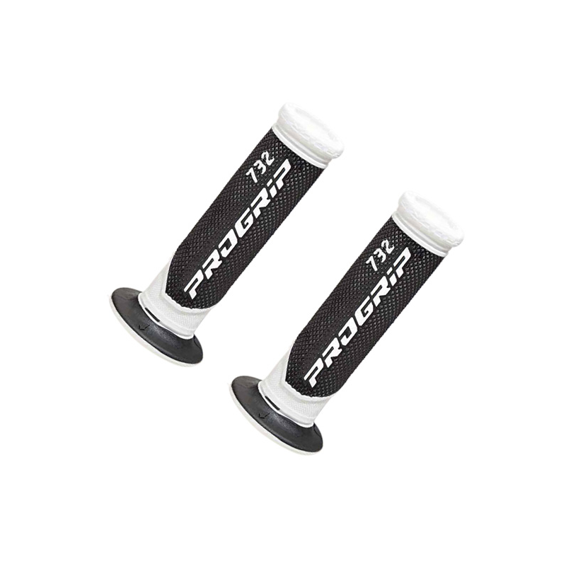 REVETEMENT/POIGNEE PROGRIP 732 NOIR/BLANC (PR) DOUBLE DENSITE 122MM