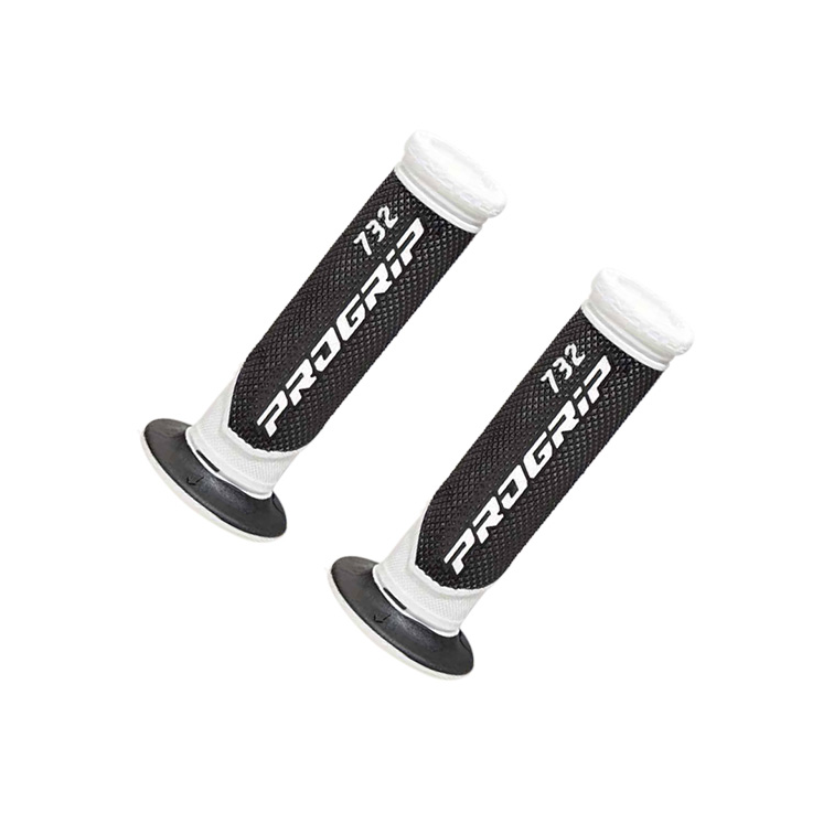 REVETEMENT/POIGNEE PROGRIP 732 NOIR/BLANC (PR) DOUBLE DENSITE 122MM