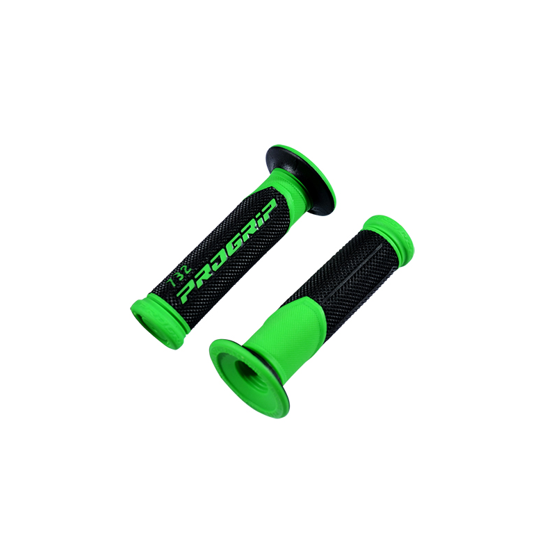 REVETEMENT/POIGNEE PROGRIP 732 NOIR/VERT (PR) DOUBLE DENSITE 122MM