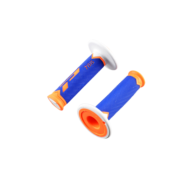 REVETEMENT/POIGNEE PROGRIP 788 BLEU/ORANGE FLUO/BLANC (PR) TRIPLE DENSITE 115MM