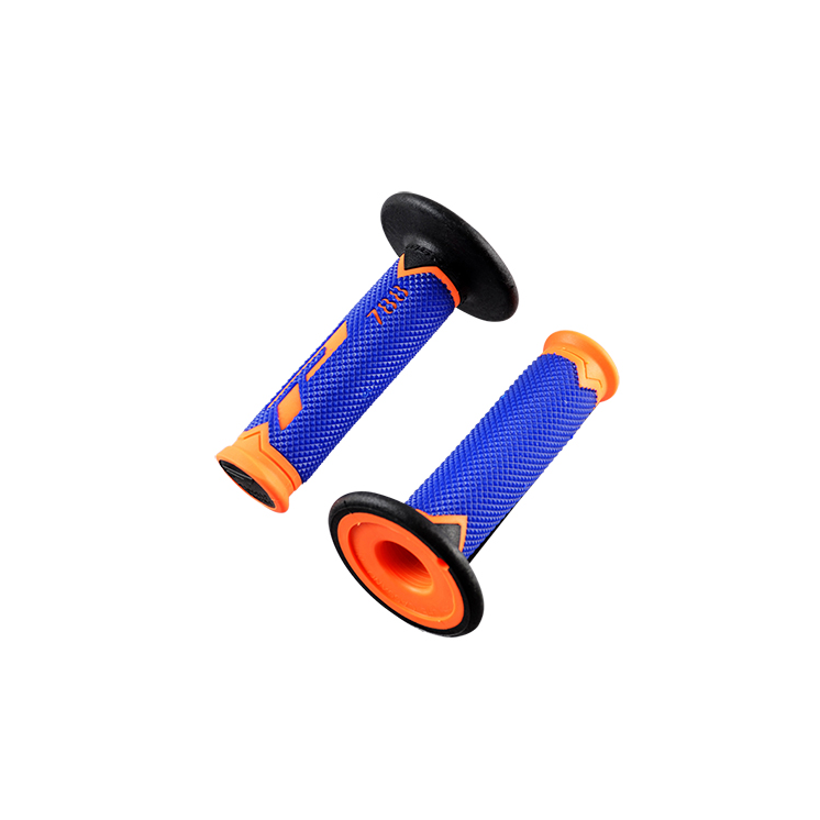 REVETEMENT/POIGNEE PROGRIP 788 BLEU/ORANGE FLUO/NOIR (PR) TRIPLE DENSITE 115MM