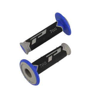 REVETEMENT/POIGNEE PROGRIP 788 GRIS/BLEU/NOIR (PR) TRIPLE DENSITE 115MM