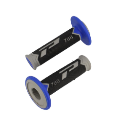 REVETEMENT/POIGNEE PROGRIP 788 GRIS/BLEU/NOIR (PR) TRIPLE DENSITE 115MM