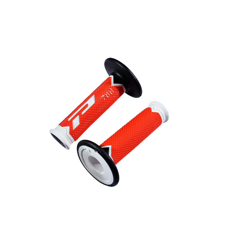 REVETEMENT/POIGNEE PROGRIP 788 ROUGE/BLANC/NOIR (PR) TRIPLE DENSITE 115MM