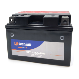 Batterie TECNIUM sans entretien avec pack acide - BT12A-BS 820602