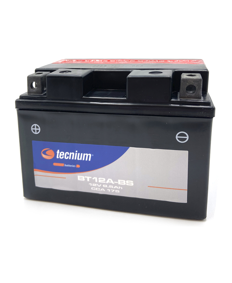Batterie TECNIUM sans entretien avec pack acide - BT12A-BS 820602