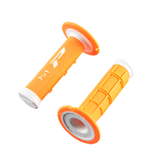 REVETEMENT/POIGNEE PROGRIP 791 ORANGE FLUO/BLANC (PR) DOUBLE DENSITE 115MM