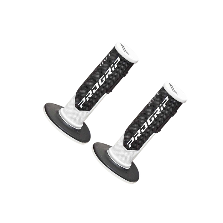 REVETEMENT/POIGNEE PROGRIP 801 BLANC/NOIR (PR) DOUBLE DENSITE 115MM