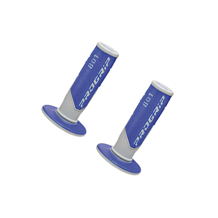 REVETEMENT/POIGNEE PROGRIP 801 GRIS/BLEU (PR) DOUBLE DENSITE 115MM