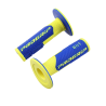 REVETEMENT/POIGNEE PROGRIP 801 JAUNE FLUO/BLEU (PR) DOUBLE DENSITE 115MM