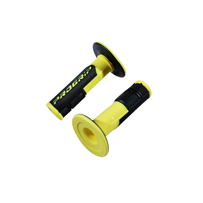 REVETEMENT/POIGNEE PROGRIP 801 JAUNE FLUO/NOIR/(PR) DOUBLE DENSITE 115MM