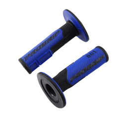 REVETEMENT/POIGNEE PROGRIP 801 NOIR/BLEU (PR) DOUBLE DENSITE 115MM