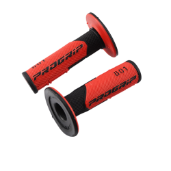 REVETEMENT/POIGNEE PROGRIP 801 NOIR/ROUGE (PR) DOUBLE DENSITE 115MM