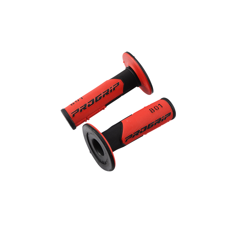 REVETEMENT/POIGNEE PROGRIP 801 NOIR/ROUGE (PR) DOUBLE DENSITE 115MM