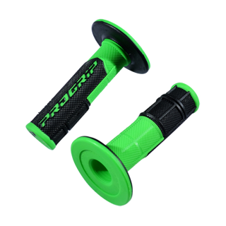 REVETEMENT/POIGNEE PROGRIP 801 VERT FLUO/NOIR (PR) DOUBLE DENSITE 115MM