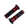 REVETEMENT/POIGNEE PROGRIP ROAD 728 NOIR/ROUGE (PR) BAGUE ALU 122MM