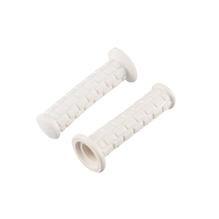 REVETEMENT/POIGNEE SCOOTER/CYCLO ASPECT CROSS BLANC 130MM (PR)