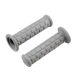 REVETEMENT/POIGNEE SCOOTER/CYCLO ASPECT CROSS GRIS 130MM (PR)