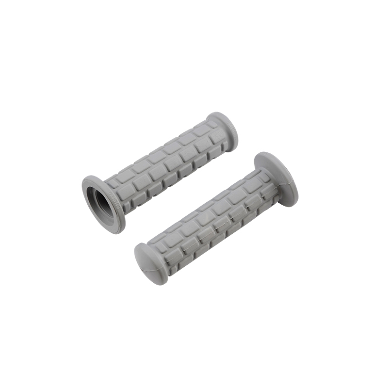 REVETEMENT/POIGNEE SCOOTER/CYCLO ASPECT CROSS GRIS 130MM (PR)